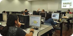 El taller se dictó en el nodo de la Academia Nacional de Software LIbre 