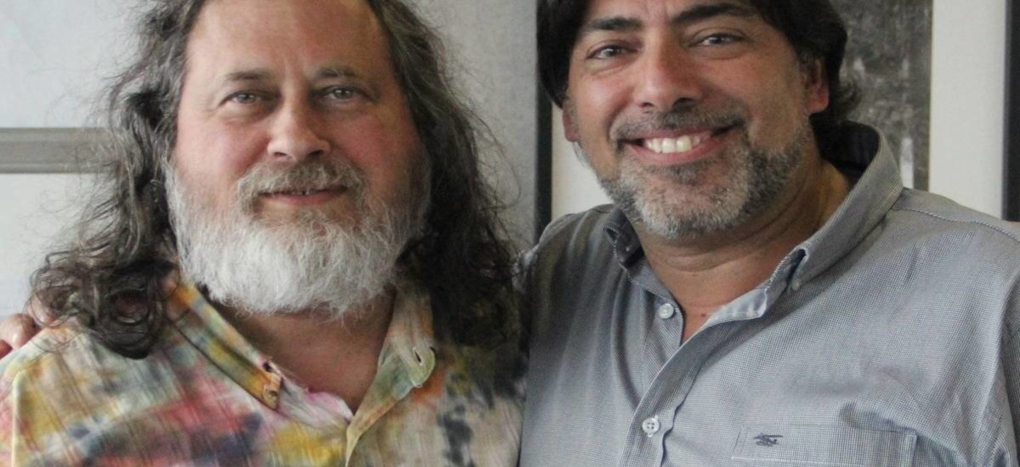 Stallman y alcalde de Chile