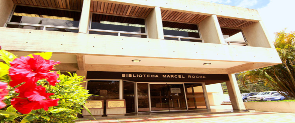 fachada biblioteca Marcel Roche